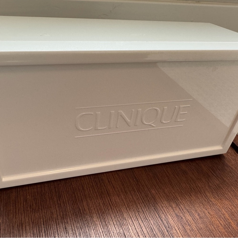Clinique Branded Cosmetic Organizer Box Makeup Bathroom